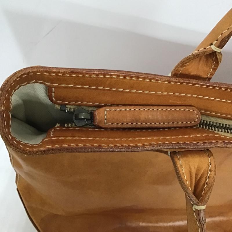 ゲンテン genten トートバッグ トートバッグ レザー ロゴ、文字 茶 / ブラウン / レディース USED 古着 中古 10099285