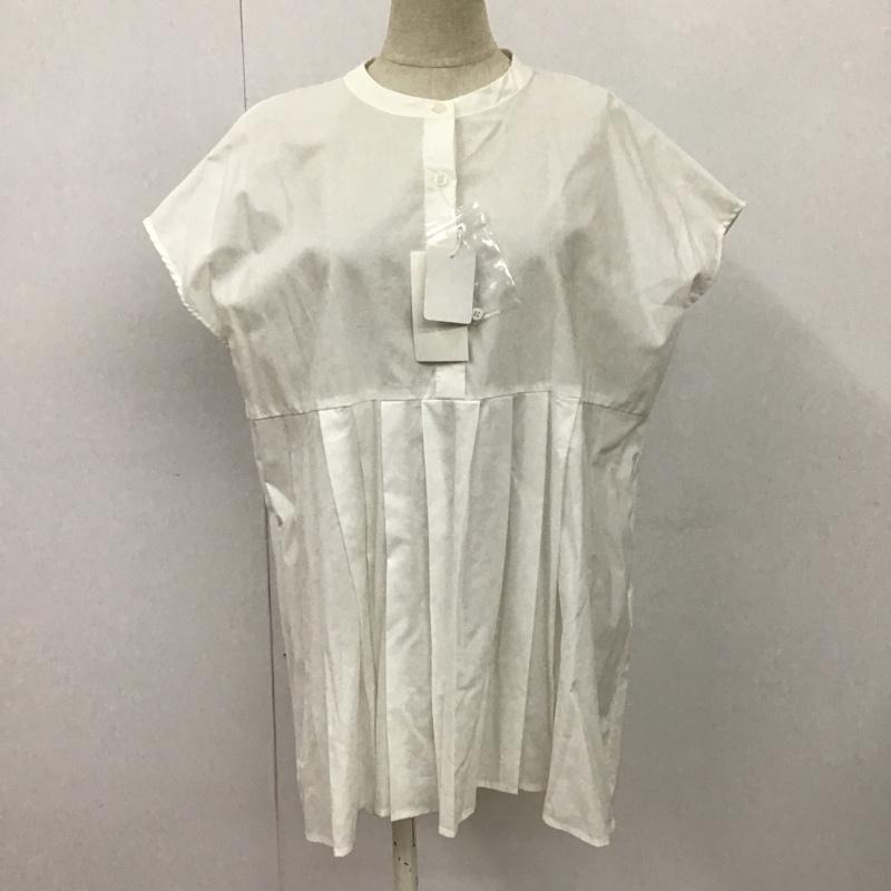 ローリーズファーム LOWRYS FARM カットソー 半袖 LF621168 タックシャツSS タグ付き FREE 無地 白 / ホワイト /  レディース USED 古着 中古 10099341