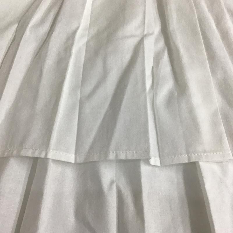 ローリーズファーム LOWRYS FARM カットソー 半袖 LF621168 タックシャツSS タグ付き FREE 無地 白 / ホワイト /  レディース USED 古着 中古 10099341