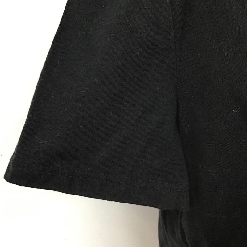 ザラ ZARA カットソー 半袖 7301 484 800 スキッパー S 無地 黒 / ブラック /  レディース USED 古着 中古 10099344