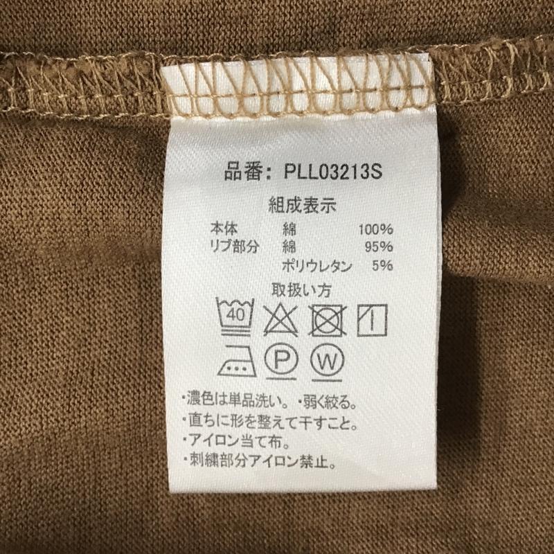 ユーエスポロアッスン U.S.POLO ASSN. カットソー 長袖 長袖カットソー クルーネックカットソー 長袖Tシャツ ロングスリーブカットソー L ロゴ、文字 茶 / ブラウン / レディース USED 古着 中古 10099361