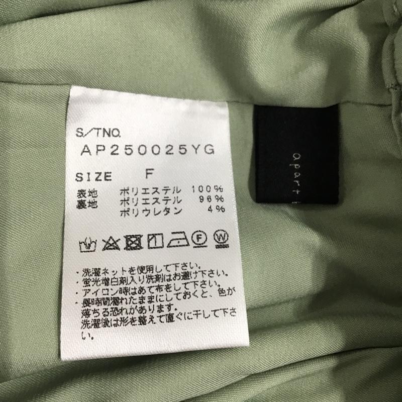 アパートバイローリーズ apart by lowrys スカート ロングスカート レーススカート FREE 無地 薄緑 / ライトグリーン / レディース USED 古着 中古 10099389