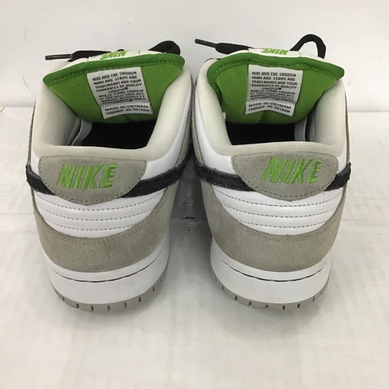 ナイキ NIKE スニーカー スニーカー BQ6817-011 SB Dunk Low PRO 29cm 29.0cm ロゴ、文字 白 / ホワイト / X 黒 / ブラック / X 灰 / グレー / X 黄緑 / イエローグリーン / メンズ USED 古着 中古 10099452