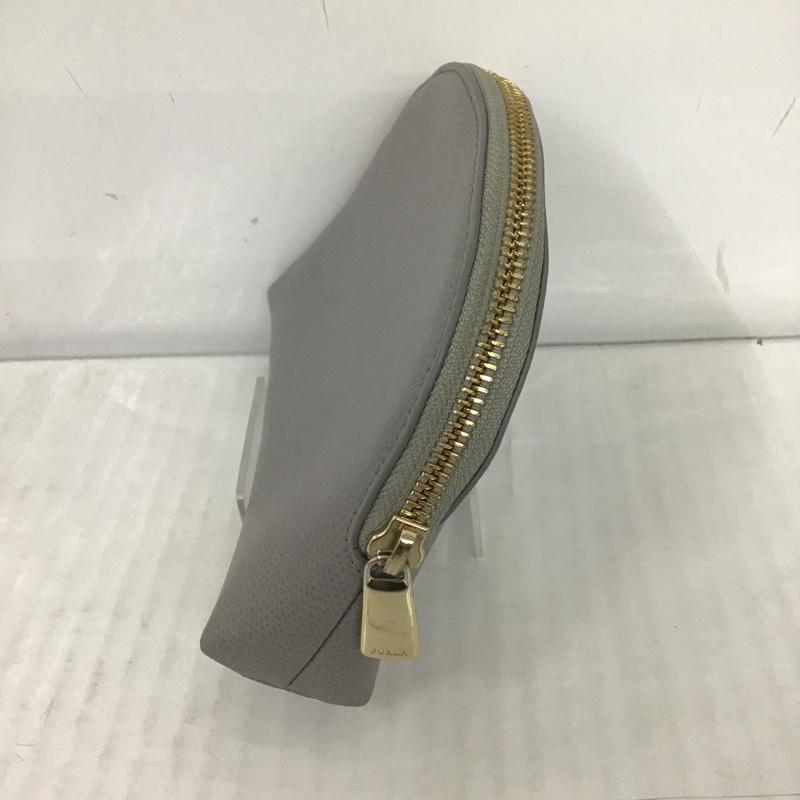 フルラ FURLA ポーチ ポーチ ロゴ、文字 灰 / グレー / レディース USED 古着 中古 10099459