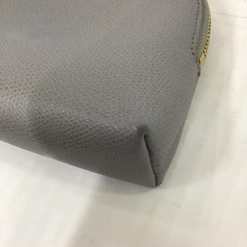 フルラ FURLA ポーチ ポーチ ロゴ、文字 灰 / グレー / レディース USED 古着 中古 10099459