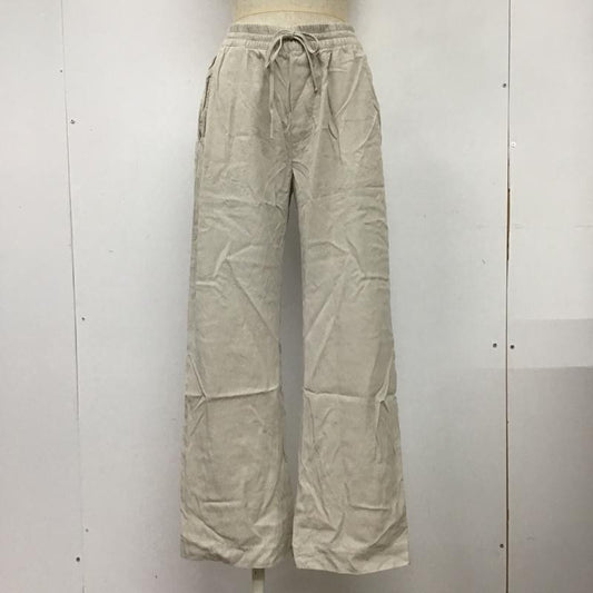 ザラ ZARA ボトムス ボトムス 7149 240 806 イージーパンツ XS 無地 アイボリー / アイボリー /  レディース USED 古着 中古 10099486