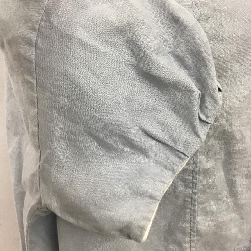 マッキントッシュフィロソフィー MACKINTOSH PHILOSOPH カットソー 半袖 H5M37-116-20 リネン 38 無地 水色 / ライトブルー /  レディース USED 古着 中古 10099488