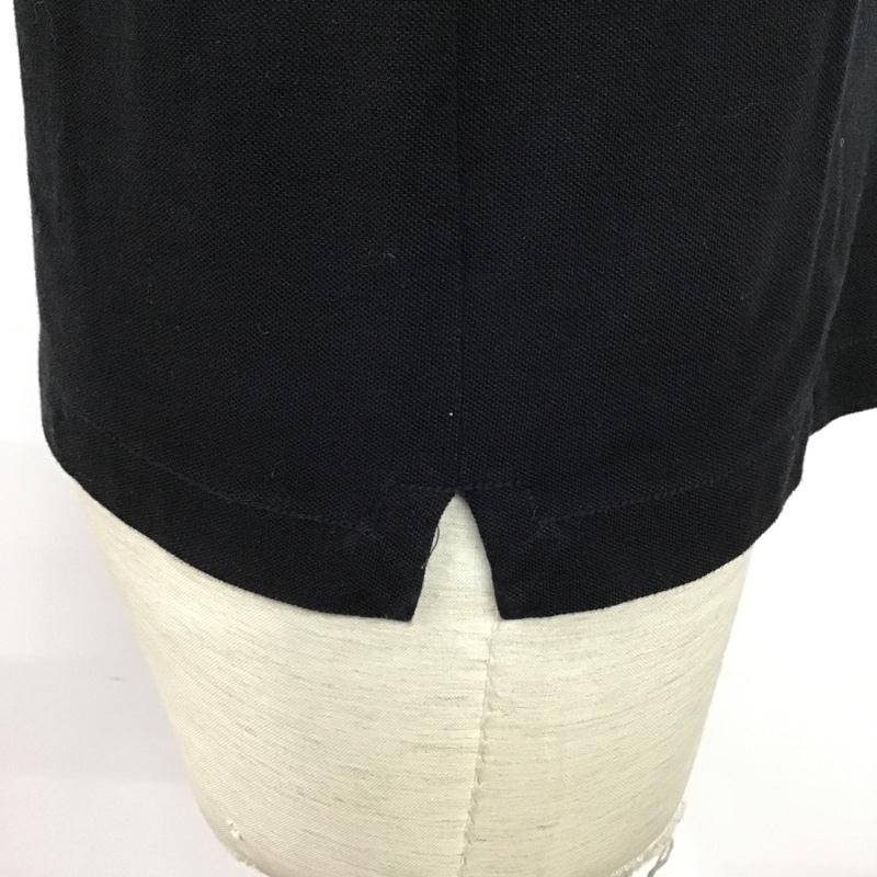 ステューシー STUSSY ポロシャツ 半袖 半そでカットソー 半袖ポロシャツ 刺繍 プリントカットソー カジュアルカットソー S 刺繍 黒 / ブラック / メンズ USED 古着 中古 10099526