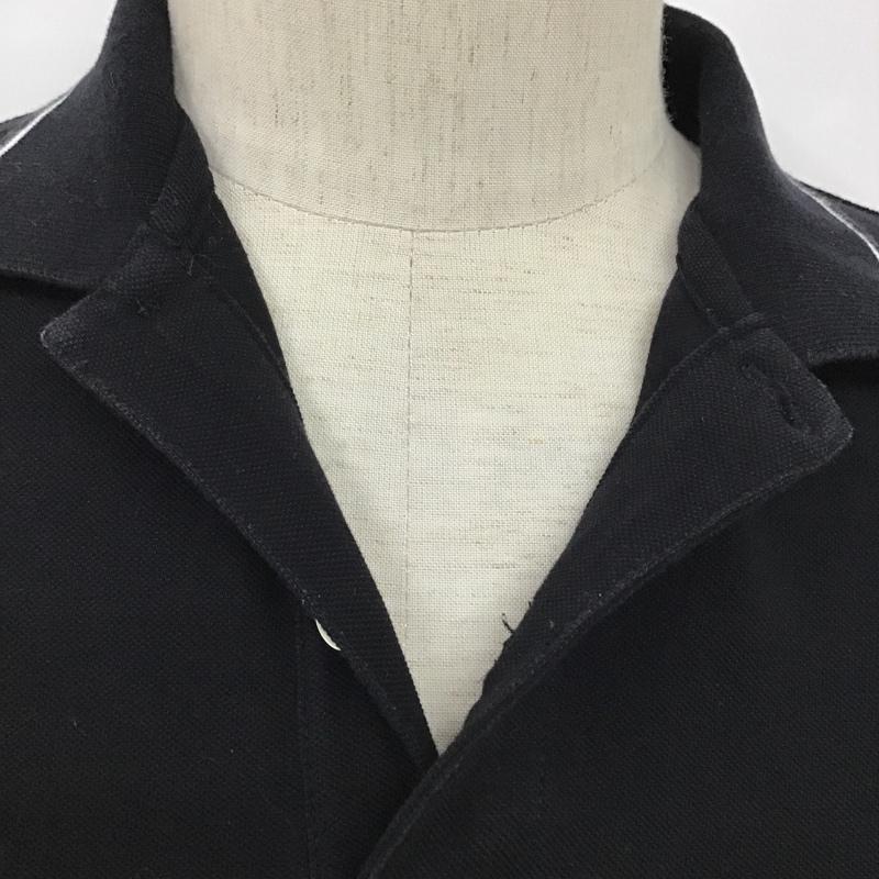 ステューシー STUSSY ポロシャツ 半袖 半そでカットソー 半袖ポロシャツ 刺繍 プリントカットソー カジュアルカットソー S 刺繍 黒 / ブラック / メンズ USED 古着 中古 10099526