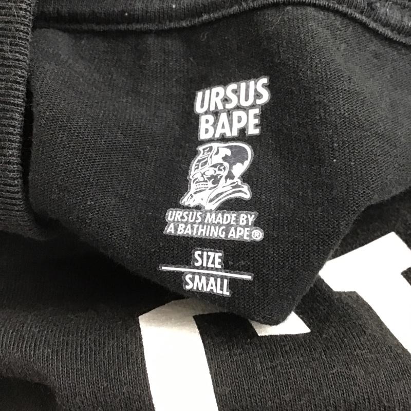 アベイシングエイプ A BATHING APE Tシャツ 半袖 プリントTシャツ 半袖カットソー クルーネックカットソー S プリント 黒 / ブラック / メンズ USED 古着 中古 10099527