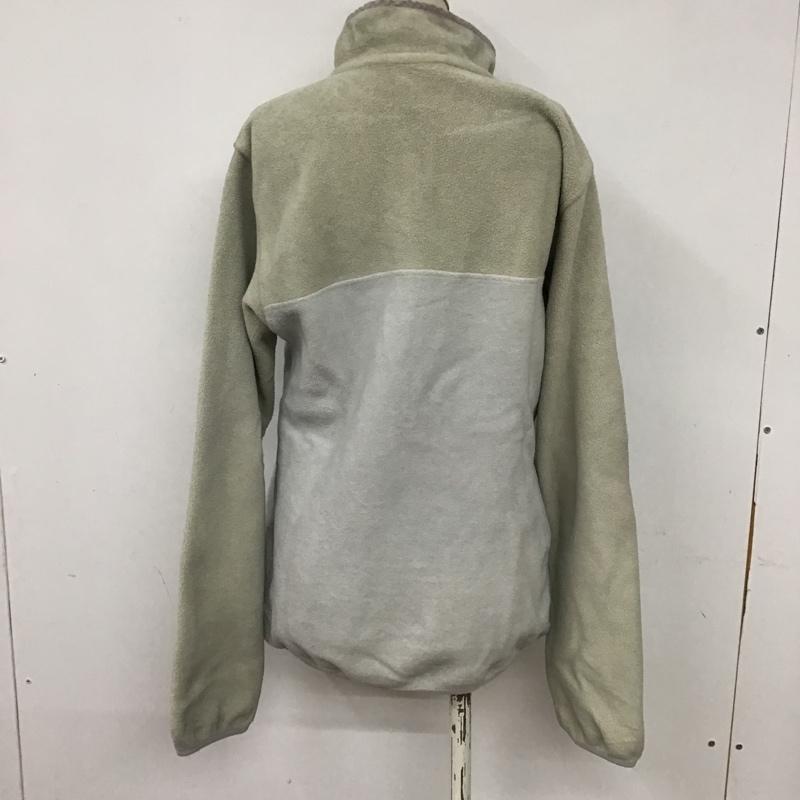 パタゴニア patagonia ジャケット、上着 ジャケット、ブレザー 25455FA15 フリースジャケット カジュアルジャケット プルオーバー S ロゴ、文字 ベージュ / ベージュ / レディース USED 古着 中古 10099587