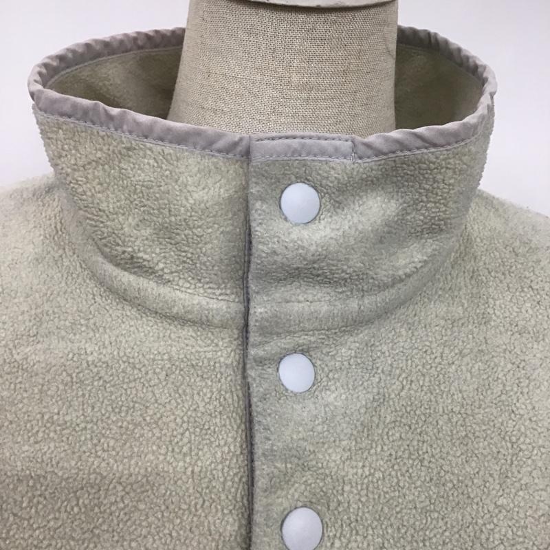 パタゴニア patagonia ジャケット、上着 ジャケット、ブレザー 25455FA15 フリースジャケット カジュアルジャケット プルオーバー S ロゴ、文字 ベージュ / ベージュ / レディース USED 古着 中古 10099587