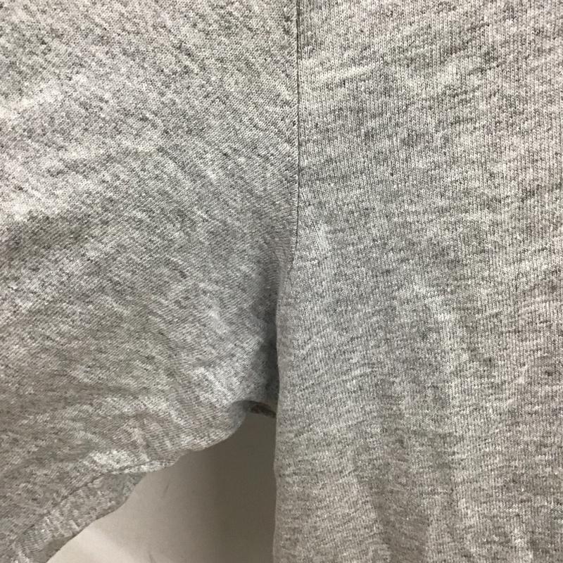カーハート Carhartt Tシャツ 半袖 K87-M ワークウェア 半袖カットソー Tシャツ ポケットTシャツ クルーネックカットソー XL ロゴ、文字 灰 / グレー / メンズ USED 古着 中古 10099592