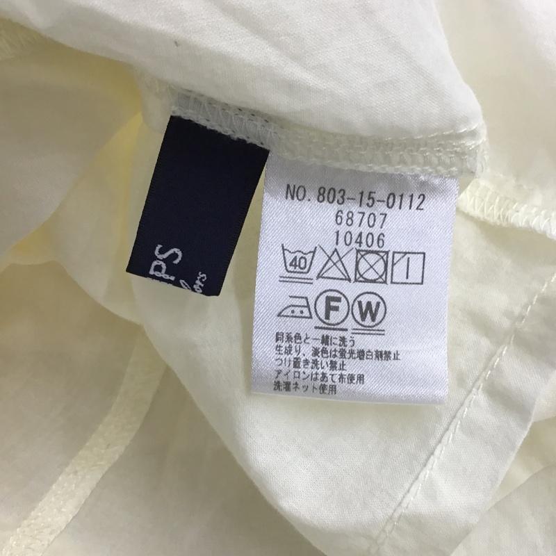 シップスカラーズ SHIPS COLORS カットソー 半袖 半袖カットソー 半袖Tシャツ 無地Tシャツ Vネックカットソー FREE 無地 オフホワイト / オフホワイト / レディース USED 古着 中古 10099594