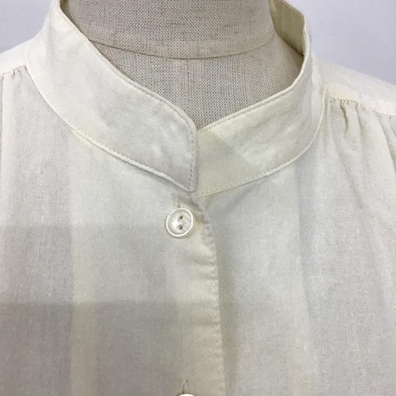 マウジー MOUSSY ワンピース・ドレス・オールインワン ワンピース・ドレス・オールインワン 010FSS30-2380 VOLUME SLEEVE ROMPERS シャツロンパース 2 無地 オフホワイト / オフホワイト / レディース USED 古着 中古 10099610