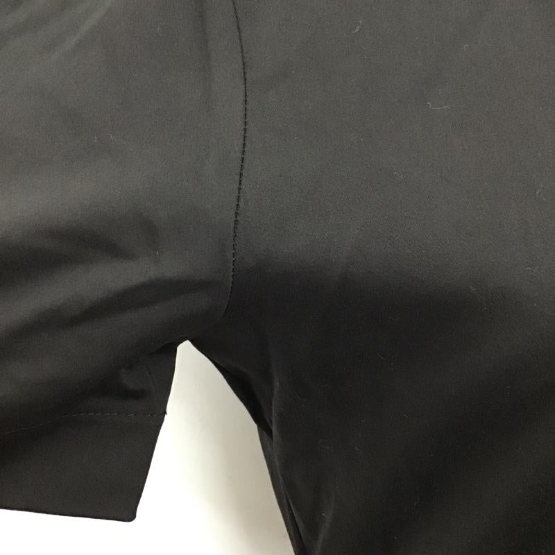 ザラ ZARA ワンピース ミニスカート 8639 371 800 シャツワンピース 半袖 M 無地 黒 / ブラック / レディース USED 古着 中古 10099638