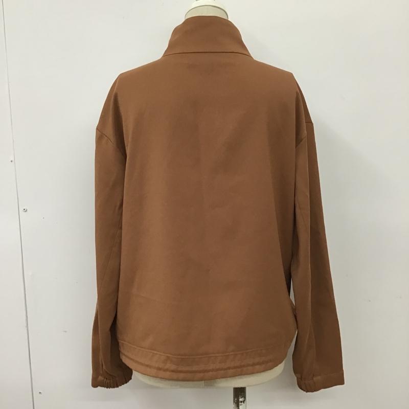アンタイトル UNTITLED ジャケット、上着 ジャケット、ブレザー AG153-43321JJ スタンドネック 1 無地 茶 / ブラウン / レディース USED 古着 中古 10099677