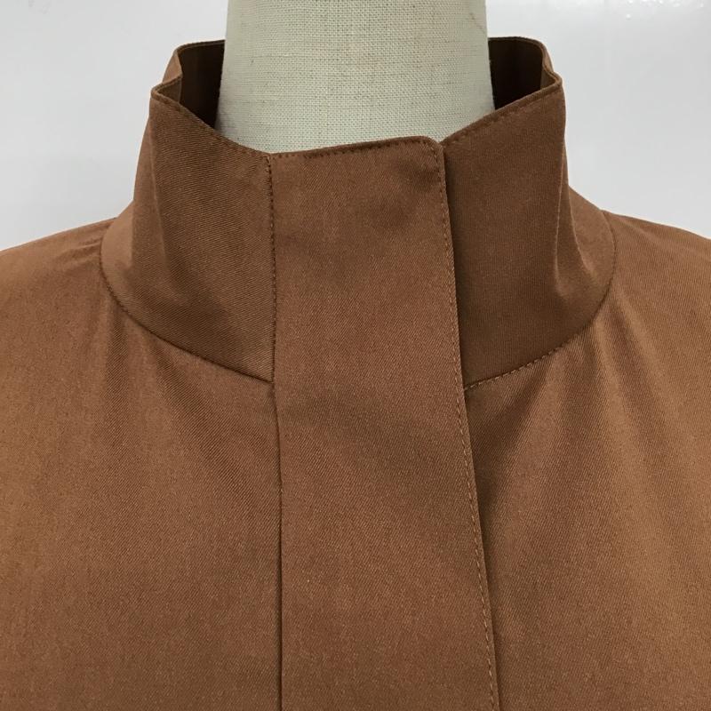 アンタイトル UNTITLED ジャケット、上着 ジャケット、ブレザー AG153-43321JJ スタンドネック 1 無地 茶 / ブラウン / レディース USED 古着 中古 10099677