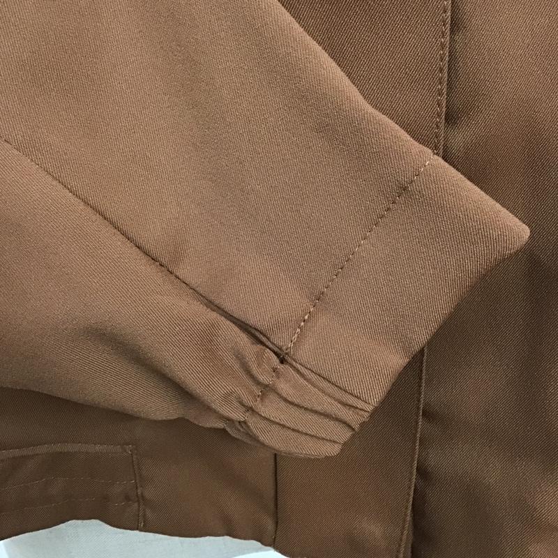 アンタイトル UNTITLED ジャケット、上着 ジャケット、ブレザー AG153-43321JJ スタンドネック 1 無地 茶 / ブラウン / レディース USED 古着 中古 10099677
