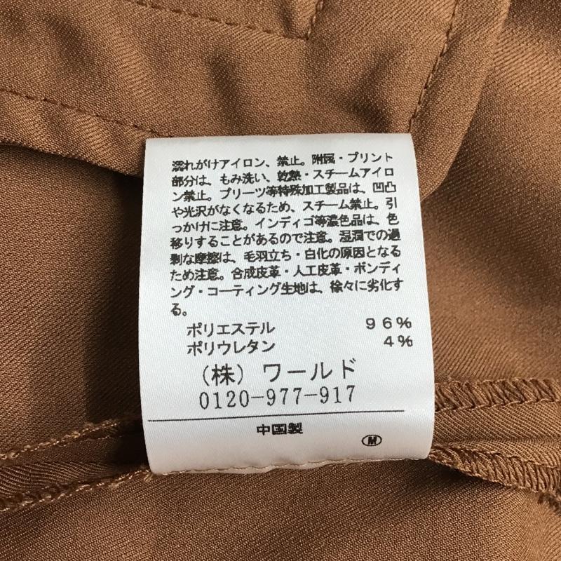 アンタイトル UNTITLED ジャケット、上着 ジャケット、ブレザー AG153-43321JJ スタンドネック 1 無地 茶 / ブラウン / レディース USED 古着 中古 10099677