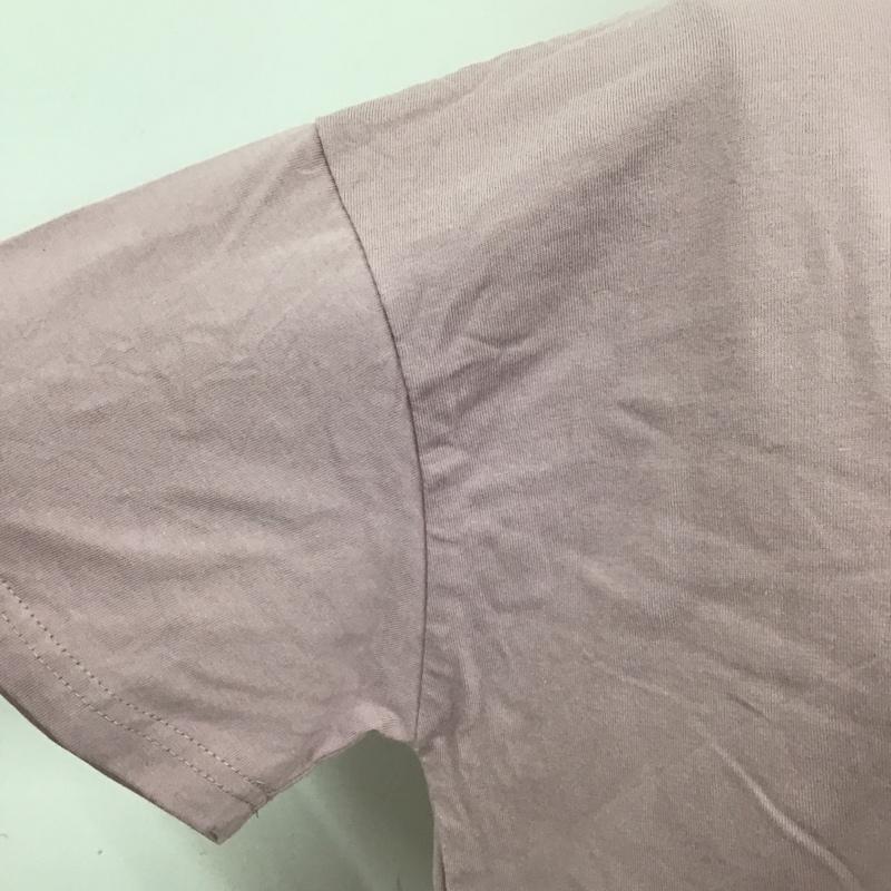ジルスチュアート JILLSTUART Tシャツ 半袖 125-9160024 レースアップゆるTシャツ FREE ロゴ、文字 紫 / パープル / レディース USED 古着 中古 10099679