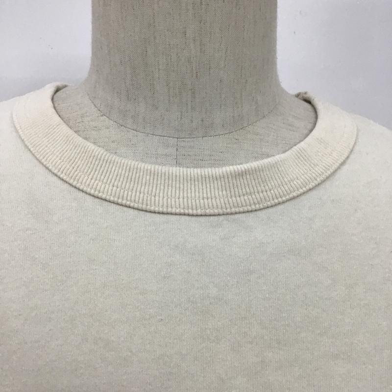 ケボズ KEBOZ Tシャツ 半袖 半袖カットソー プリントTシャツ クルーネックシャツ クルーネックカットソー XL プリント ベージュ / ベージュ / メンズ USED 古着 中古 10099745