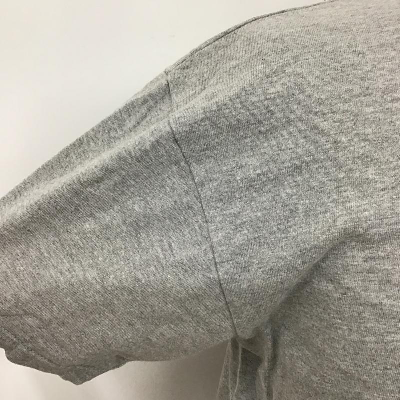フラットヘッド The Flat Head Tシャツ 半袖 半袖カットソー プリントTシャツ クルーネックカットソー 42 ロゴ、文字 灰 / グレー / メンズ USED 古着 中古 10099752