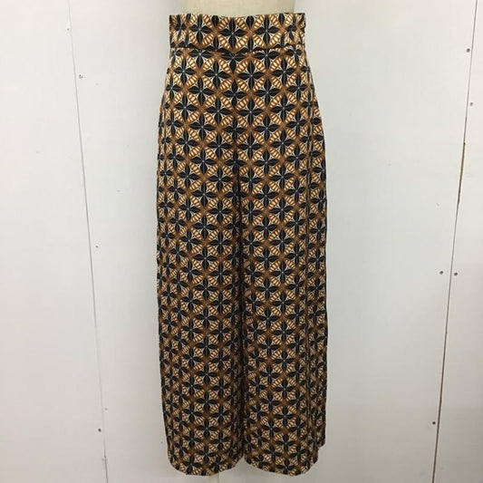 ザラ ZARA ボトムス ボトムス ワイドパンツ カジュアルパンツ ストレートパンツ 総柄 フレアパンツ XS 総柄 マルチカラー / マルチカラー /  レディース USED 古着 中古 10099763