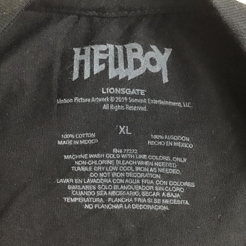 古着 USED Tシャツ 半袖 HELLBOY ヘルボーイ 映画 XL プリント 黒 / ブラック / X 赤 / レッド / メンズ USED 古着 中古 10099847