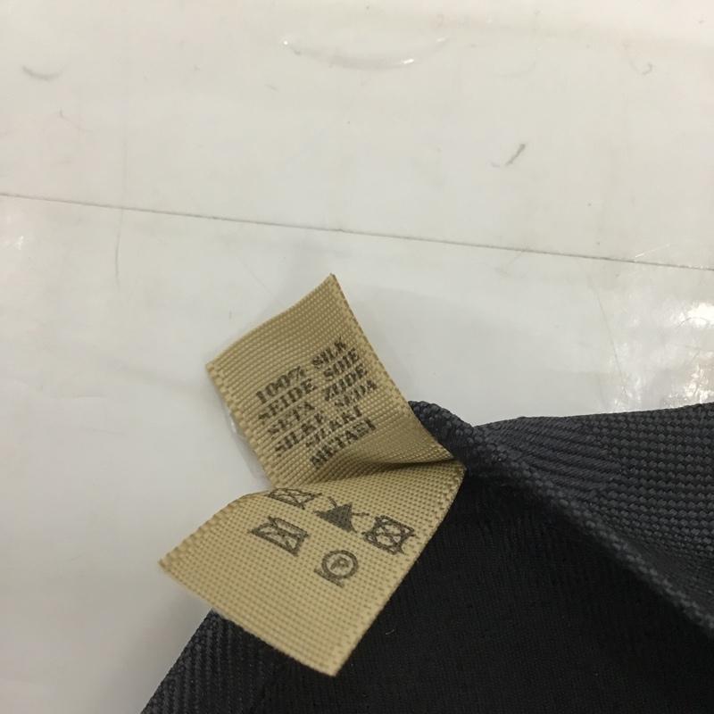 バーバリー BURBERRY ネクタイ ネクタイ シルク チェック チャコールグレー / チャコールグレー / メンズ USED 古着 中古 10099906