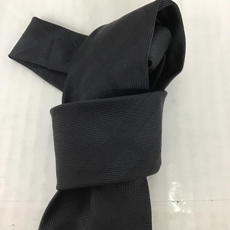 バーバリー BURBERRY ネクタイ ネクタイ シルク チェック チャコールグレー / チャコールグレー / メンズ USED 古着 中古 10099906