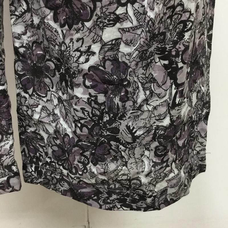 フリークスストア FREAK'S STORE ボトムス ボトムス S22-TKF-34 インド綿 イージーパンツ M 花柄 紫 / パープル / X 黒 / ブラック /  レディース USED 古着 中古 10099926