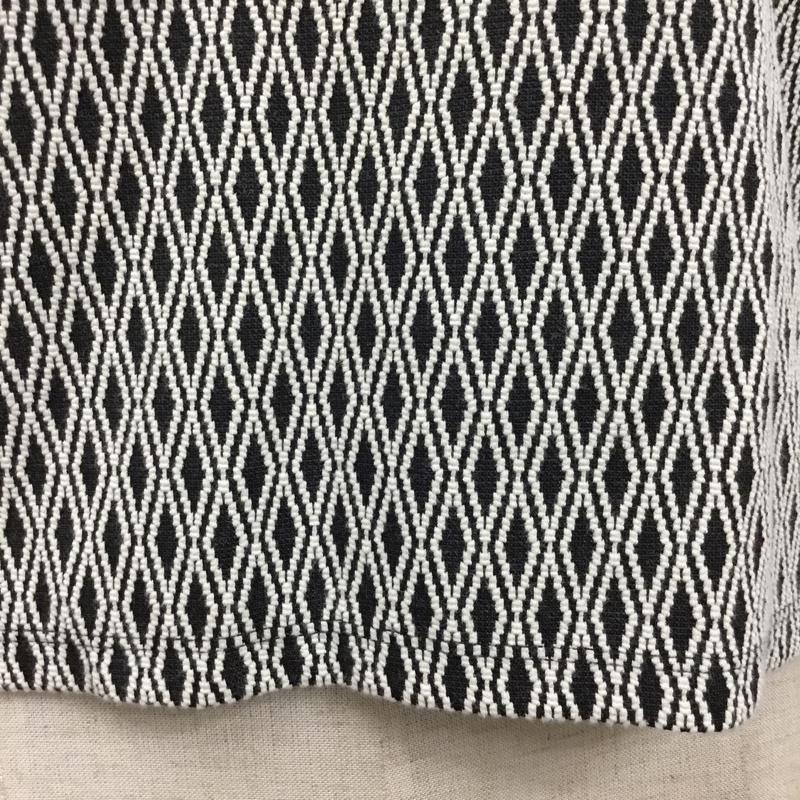 ザラ ZARA TRAFALUC カットソー 半袖 クルーネック M 総柄 黒 / ブラック / X 白 / ホワイト /  レディース USED 古着 中古 10099934