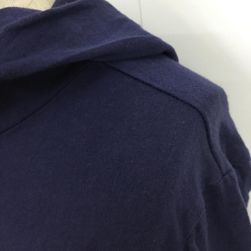 ポロジーンズ Polo Jeans Co. Tシャツ 半袖 KK-WJ-BM-6068 フード付き S プリント 紺 / ネイビー / X 赤 / レッド / レディース USED 古着 中古 10099945