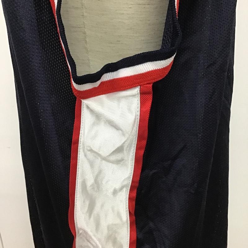 チャンピオン Champion タンクトップ タンクトップ タンクトップ ノースリーブカットソー プリントカットソー Vネックカットソー L プリント 紺 / ネイビー / メンズ USED 古着 中古 10099976