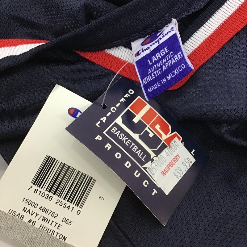 チャンピオン Champion タンクトップ タンクトップ タンクトップ ノースリーブカットソー プリントカットソー Vネックカットソー L プリント 紺 / ネイビー / メンズ USED 古着 中古 10099976