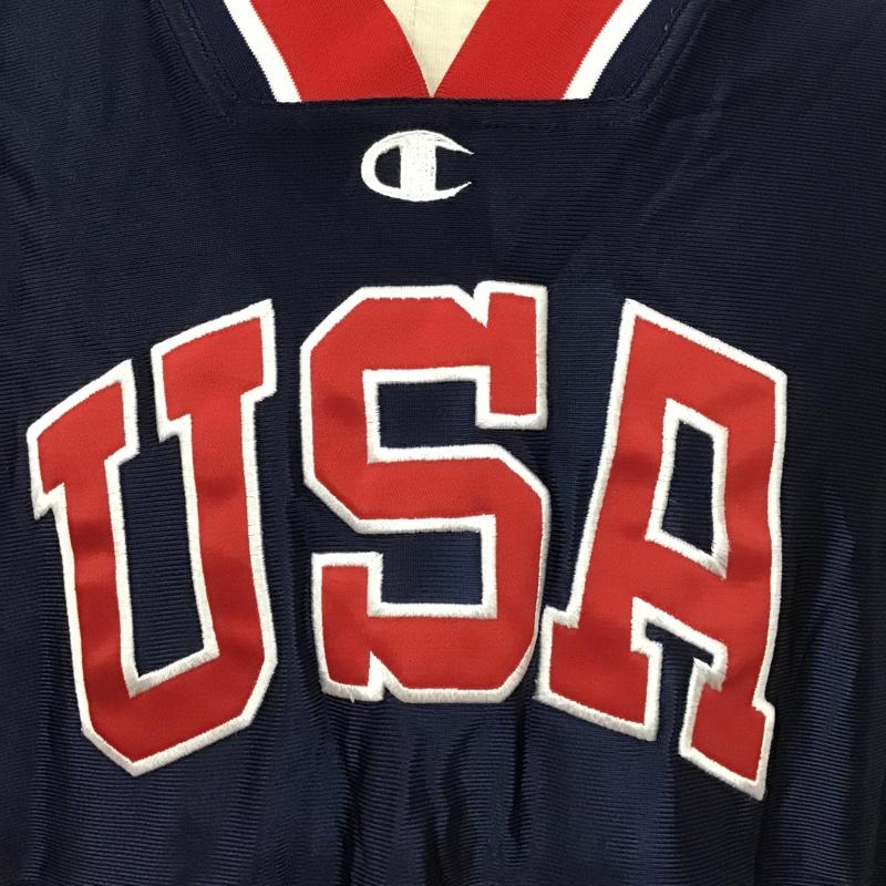 チャンピオン Champion カットソー 半袖 半袖カットソー プリントTシャツ Vネックカットソー 古着 ヴィンテージ スポーツウェア L ロゴ、文字 白 / ホワイト / X 赤 / レッド / X 紺 / ネイビー / メンズ USED 古着 中古 10099977