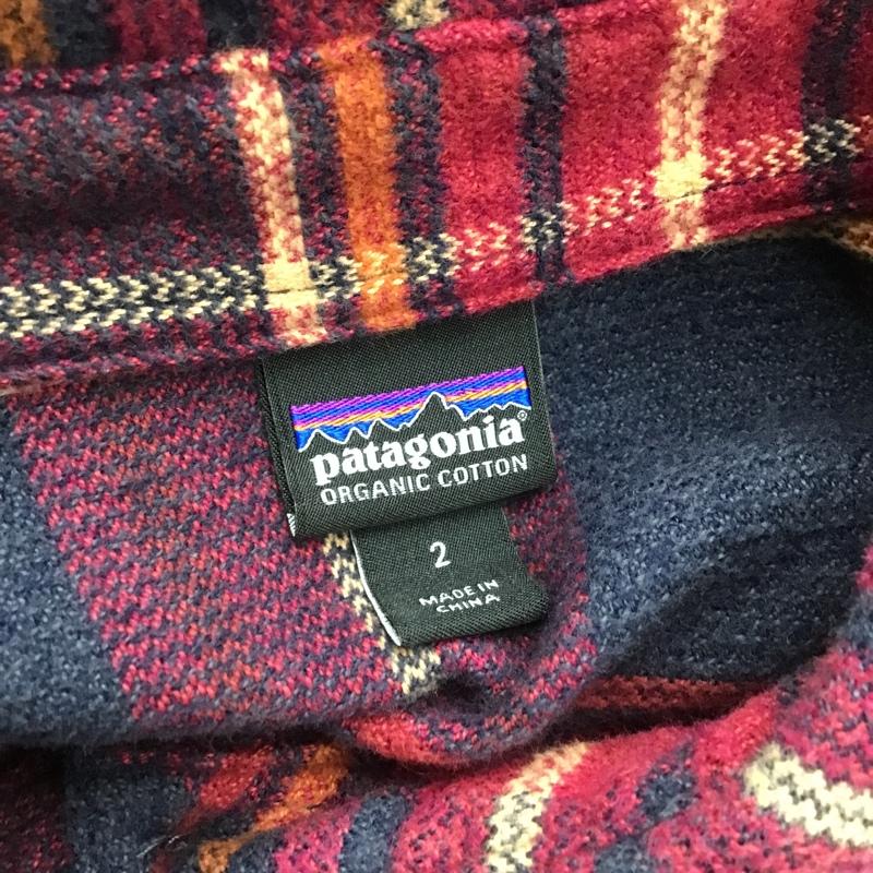 パタゴニア patagonia シャツ、ブラウス 長袖 53915 FJORDFLANNELSHIRT 長袖シャツ カラーシャツ チェックシャツ 2 チェック マルチカラー / マルチカラー / レディース USED 古着 中古 10100001
