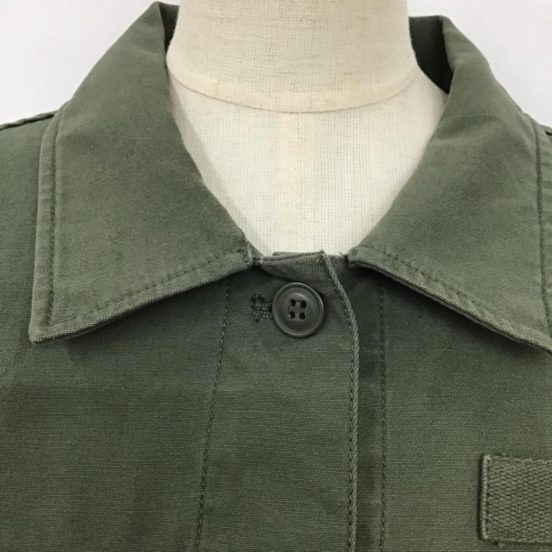 マウジー MOUSSY ジャケット、上着 ジャケット、ブレザー 010BSA30-3020 ワイドスリーブミリタリーシャツ カジュアルジャケット カラージャケット ミリタリージャケット FREE 無地 カーキ / カーキ / レディース USED 古着 中古 10100002