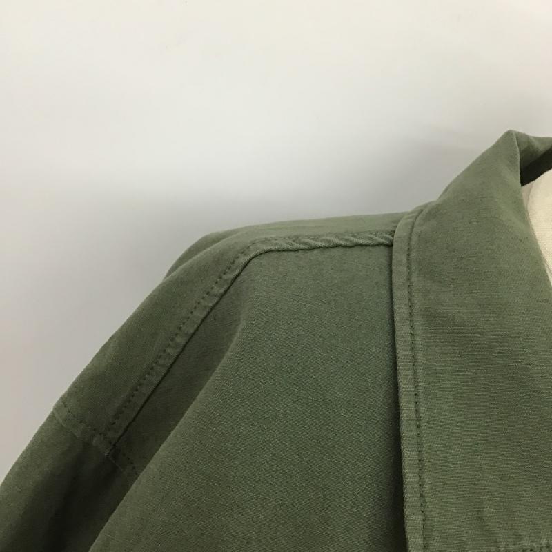 マウジー MOUSSY ジャケット、上着 ジャケット、ブレザー 010BSA30-3020 ワイドスリーブミリタリーシャツ カジュアルジャケット カラージャケット ミリタリージャケット FREE 無地 カーキ / カーキ / レディース USED 古着 中古 10100002