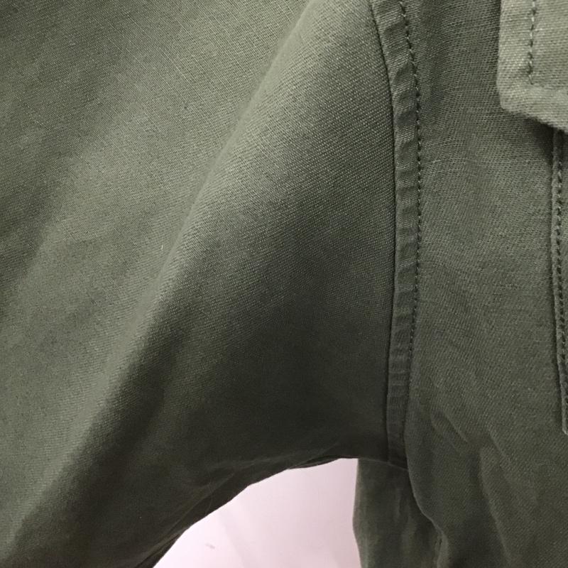 マウジー MOUSSY ジャケット、上着 ジャケット、ブレザー 010BSA30-3020 ワイドスリーブミリタリーシャツ カジュアルジャケット カラージャケット ミリタリージャケット FREE 無地 カーキ / カーキ / レディース USED 古着 中古 10100002