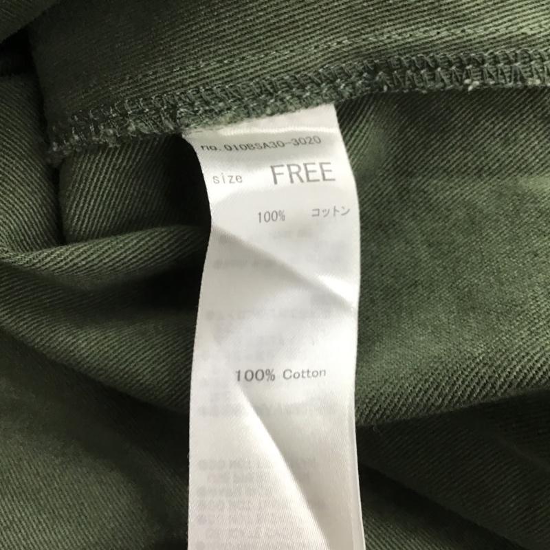 マウジー MOUSSY ジャケット、上着 ジャケット、ブレザー 010BSA30-3020 ワイドスリーブミリタリーシャツ カジュアルジャケット カラージャケット ミリタリージャケット FREE 無地 カーキ / カーキ / レディース USED 古着 中古 10100002