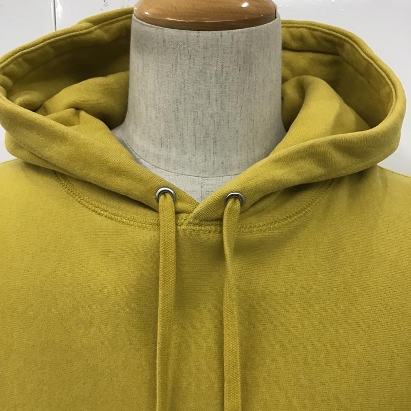シュプリーム Supreme パーカー 長袖 2018AW GradientSleeveHooded プルオーバーパーカー 長袖スウェット 長袖パーカー M ロゴ、文字 黄 / イエロー / メンズ USED 古着 中古 10100036