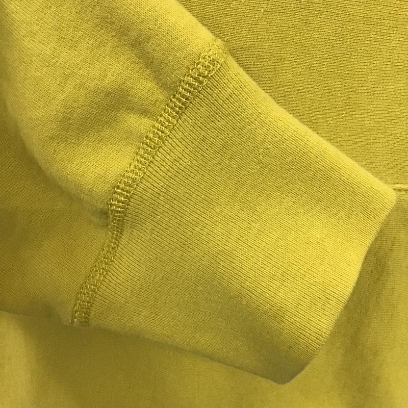 シュプリーム Supreme パーカー 長袖 2018AW GradientSleeveHooded プルオーバーパーカー 長袖スウェット 長袖パーカー M ロゴ、文字 黄 / イエロー / メンズ USED 古着 中古 10100036