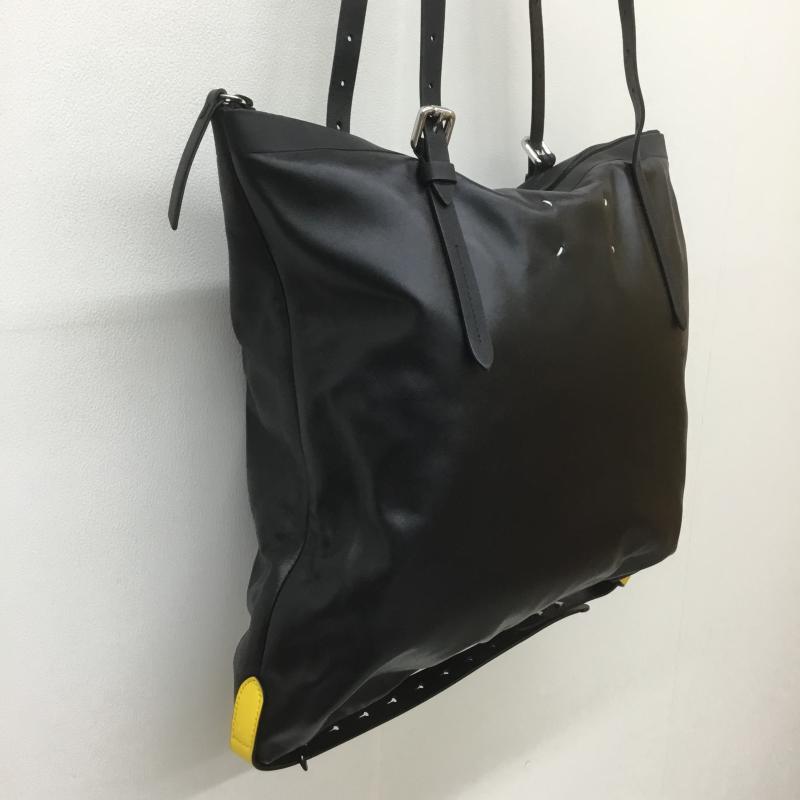 メゾン マルジェラ Maison Margiela トートバッグ トートバッグ 2way レザー トートバッグ クラッチバッグ付 黒 / ブラック / メンズ USED 古着 中古 10100037