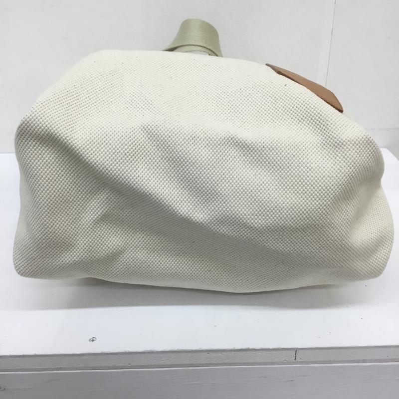 イルビゾンテ IL BISONTE トートバッグ トートバッグ キャンバス トートバッグ ロゴ、文字 ベージュ / ベージュ / メンズ USED 古着 中古 10100039