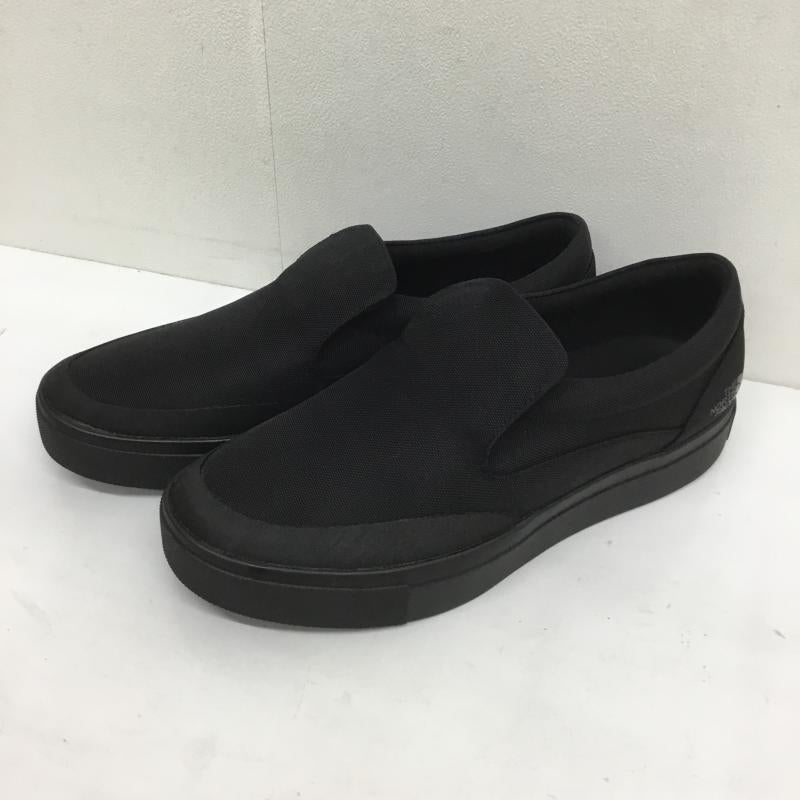 ザノースフェイス THE NORTH FACE スニーカー スニーカー Shuttle Slip-On WP シャトル スリッポン ウォータープルーフ NF52140 26.0cm ロゴ、文字 黒 / ブラック / メンズ USED 古着 中古 10100040