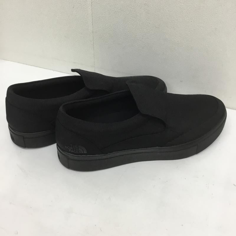 ザノースフェイス THE NORTH FACE スニーカー スニーカー Shuttle Slip-On WP シャトル スリッポン ウォータープルーフ NF52140 26.0cm ロゴ、文字 黒 / ブラック / メンズ USED 古着 中古 10100040
