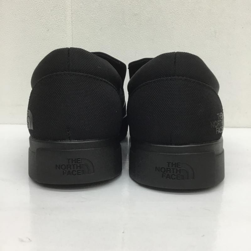 ザノースフェイス THE NORTH FACE スニーカー スニーカー Shuttle Slip-On WP シャトル スリッポン ウォータープルーフ NF52140 26.0cm ロゴ、文字 黒 / ブラック / メンズ USED 古着 中古 10100040