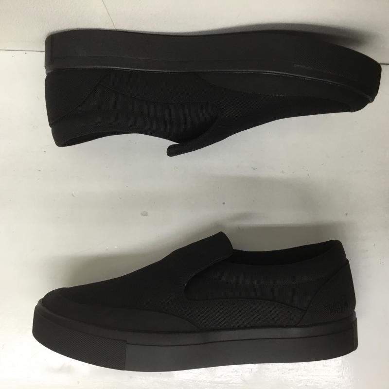 ザノースフェイス THE NORTH FACE スニーカー スニーカー Shuttle Slip-On WP シャトル スリッポン ウォータープルーフ NF52140 26.0cm ロゴ、文字 黒 / ブラック / メンズ USED 古着 中古 10100040